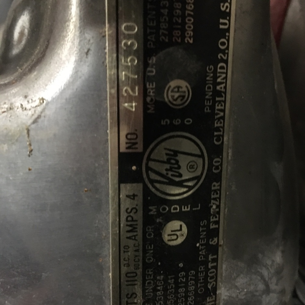 Original Hoover vacuum